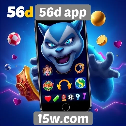 56d app oferece uma variedade de jogos online